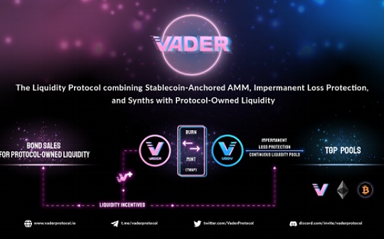 USD:Vader Protocol：终极融合 汇集 DeFi 1.0 和 2.0的流动性协议